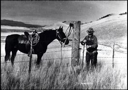 Douglas Lake Ranch fence rider Jack Smith