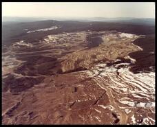 Lornex open pit mine at Highland Valley