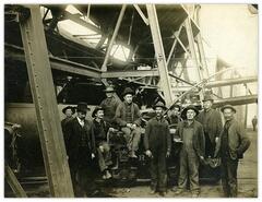 Group of Granby smelter workers