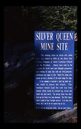Sign for the Silver Queen Mine Site at Silver Star Mountain