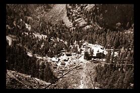 Mascot Mine mill in 20 Mile Creek Canyon