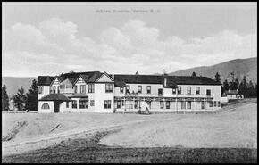 Postcard of Vernon Jubilee Hospital located at 2101- 32 Street