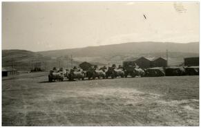 Princeton cadets at Vernon army camp