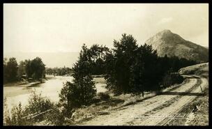 Postcard of Observation Mountain, Grand Forks, B.C.
