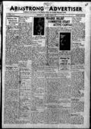 Armstrong Advertiser, October 7, 1937