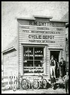 R.M. Smythe's cigar store