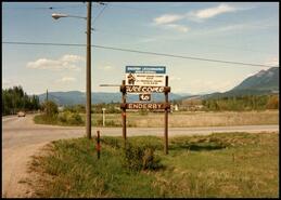Welcome to Enderby sign