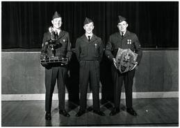 Group photograph of award winning air cadets