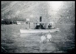 "The Commodore McRae" steamboat on Three Valley Lake