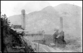 B.C. Smelting and Refining Company at Trail Creek