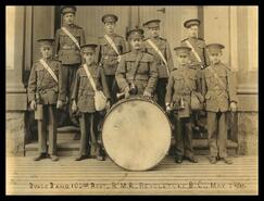 Bugle band, 102nd Regiment, Rocky Mountain Rangers, Revelstoke