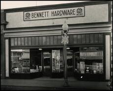 [Bennett Hardware store]