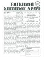 Falkland Summer News, July 8, 2003