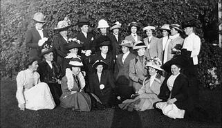 Group of women outside