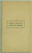 West Summerland Women's Institute Minute Book, 1958 - 1959