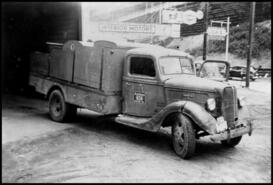 1936 Ford used for hauling gas from Annable to Trail, 1940s