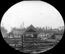Doukhobor community sawmill near Slocan, B.C.