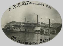 C.P.R. steamers on Okanagan Lake