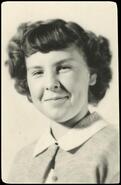 Marilynn Topham in Grade 6, class of 1953-1954 