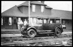 Superintendents rail car; Kettle Valley Railroad