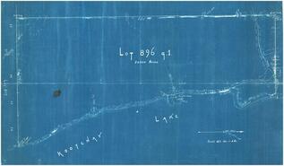 Lot 896 G.1. 20500 Acres on Kootenay Lake Map