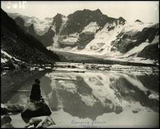 Frederick Niven at Lake of the Hanging Glaciers