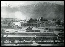 Canadian Pacific Railway shops at Revelstoke