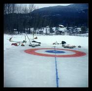 Curling on Mirror Lake
