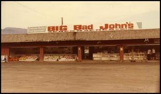 Big Bad John's fruit stand