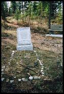 Charles Carter's gravesite