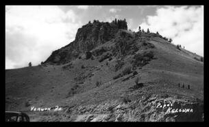 Birnie Range hill along Hwy. 97