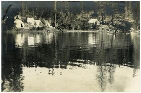 C.P.R. surveyor tour camp at Fish Lake