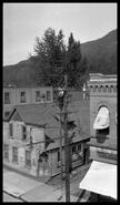 Rooftop view of First Street West, Union Hotel to C.B. Hume store