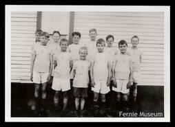 West Fernie Midget Bluebird football team