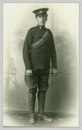 Charles "Charlie" Hallam in uniform