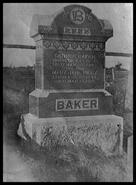 Gravesite of George Baker