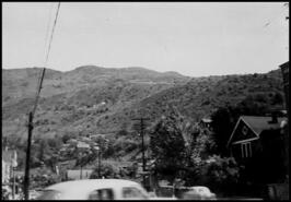 Looking south from downtown Trail, 1930s