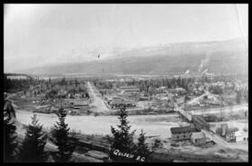 View of Golden, B.C.