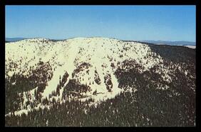 Aerial view of Silver Star Mountain