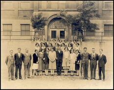 Central School teaching staff, 1930-31