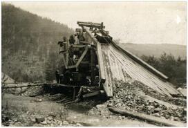 Mine dump at Granite Creek