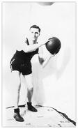 Basketball player, E. Woodman