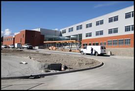 Construction of Vernon Secondary School nearing completion