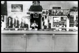 C.P.R. station lunch counter