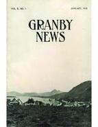 Granby News, Vol 2, No. 1, 1918