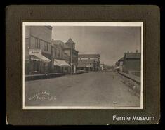 "Victoria Avenue, Fernie, B.C."