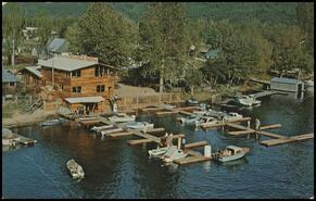Sicamous Marina in Sicamous Narrows