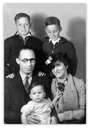Tony and Evelyn Calderoni with family