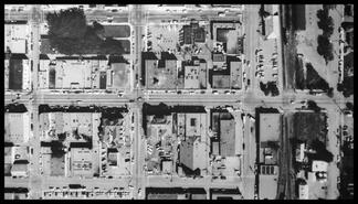 Aerial view of 28 Street to 31 Street and 31 Avenue to 29 Avenue
