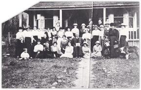 Group photograph of Red Cross ladies